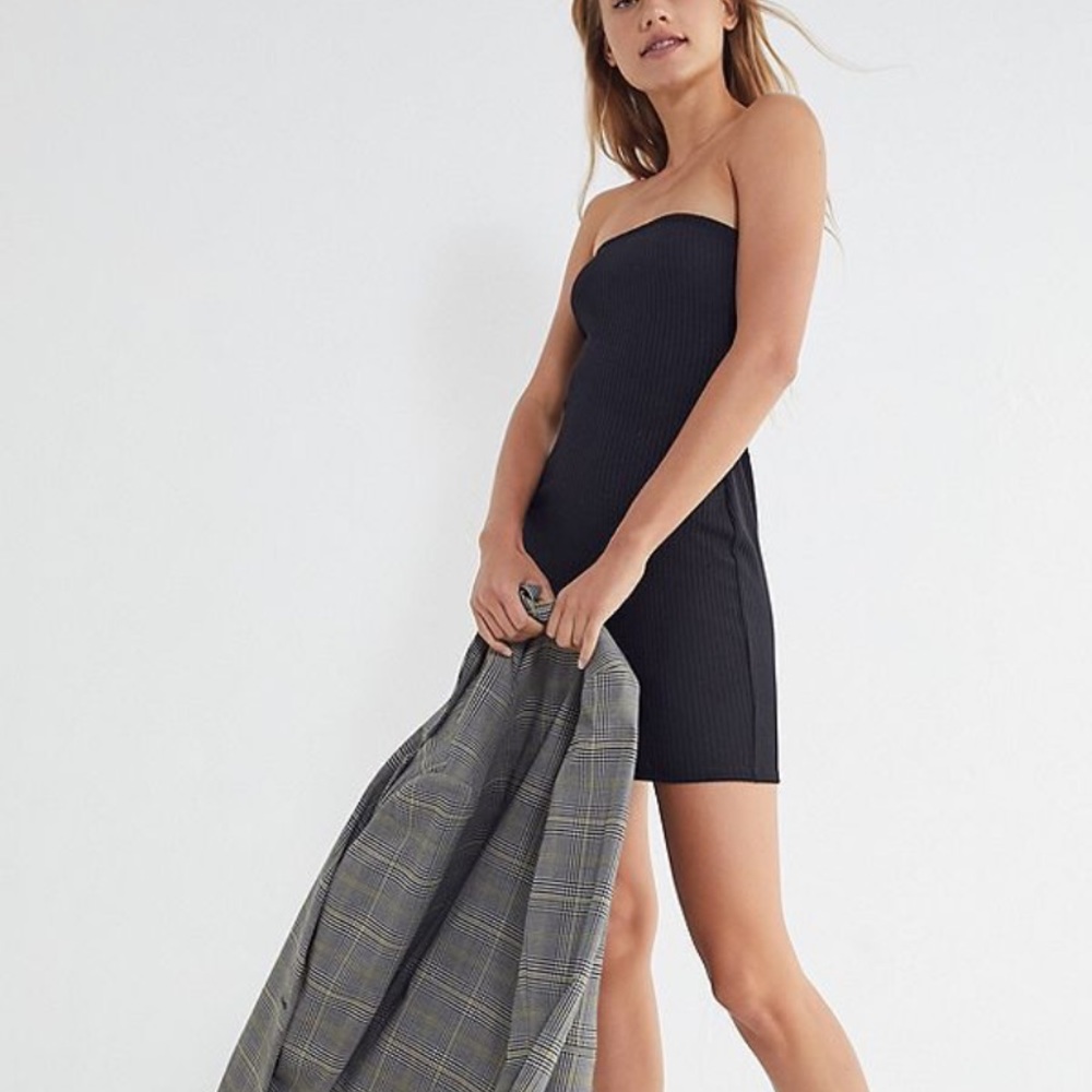 Urban outfitters strapless dress